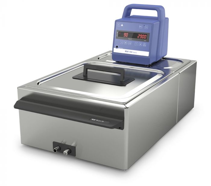 IKA ICC Basic pro 20C inhangthermostaat met RVS bad 20 ltr