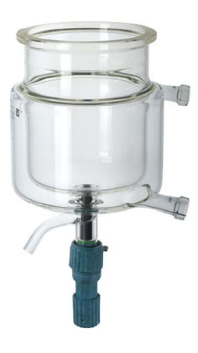IKA LR2000.2 reactorvat(glas) met aftapkraan