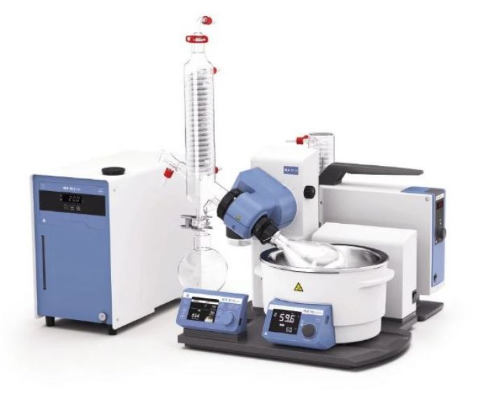 IKA RV10 auto pro V-C Complete rotavap set gecoat