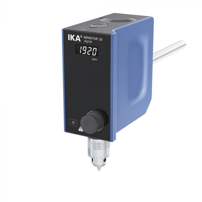 IKA MINISTAR 40 digital  bovenroerder 25 liter 30.000 mPas