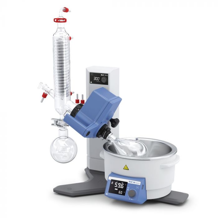 IKA RV8 V-C rotatiefilmverdamper gecoat glaswerk